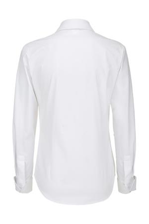 Dámska košeľa Heritage LSL/women Poplin, 000 White (2)