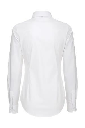 Dámska košeľa Elastane s dlhými rukávmi Black Tie , 000 White (2)