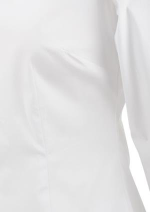 Dámska košeľa Elastane s dlhými rukávmi Black Tie , 000 White (4)