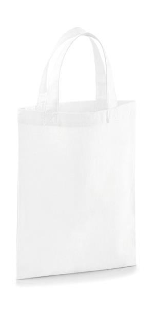 Bavlnená nákupná taška pre život Party, 000 White