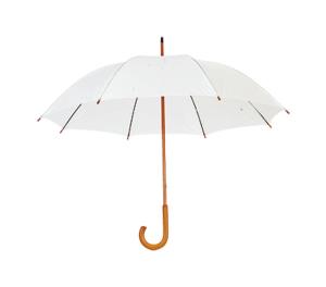 Manuálny dáždnik Santy, Biela