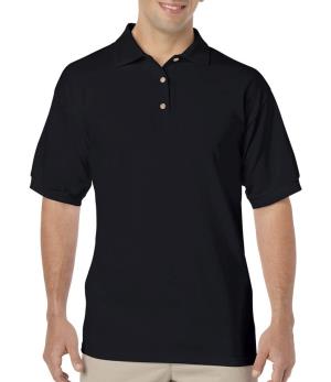 Pánska polokošeľa Gildan pánske DryBlend® Jersey Polo, 101 Black