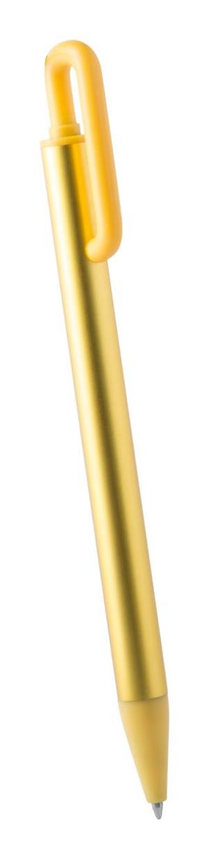 Guľôčkové pero Xenik, žltá (2)