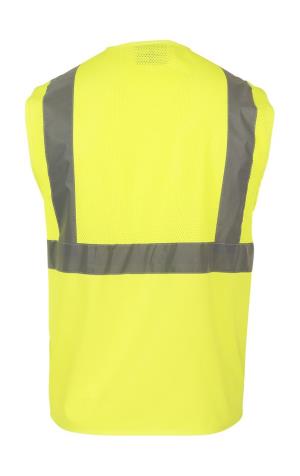 Sieťovaná multifunkčná vesta "Athens", 600 Yellow (2)