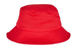 Flexfit Twill bavlnený klobúk , 400 Red