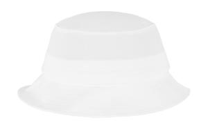 Klobúk Flexfit Cotton Twill Bucket Hat, 000 White