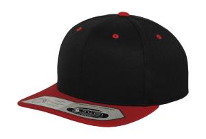 Šiltovka Fitted Snapback, 154 Black/Red