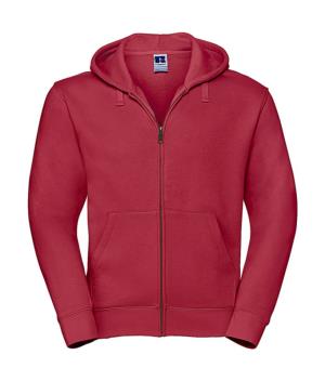 Mikina Authentic na zips s kapucňou, 401 Classic Red