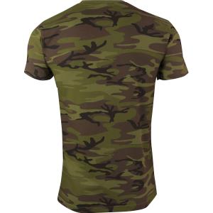 Maskáčové tričko pánske Military AF, kamufláž (3)