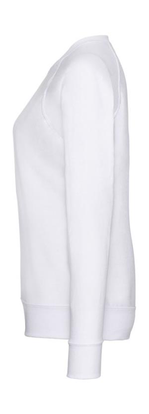 Dámska mikina s raglanovými rukávmi Lightweight, 000 White (2)