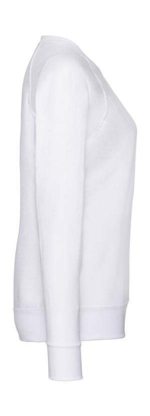 Dámska mikina s raglanovými rukávmi Lightweight, 000 White (4)