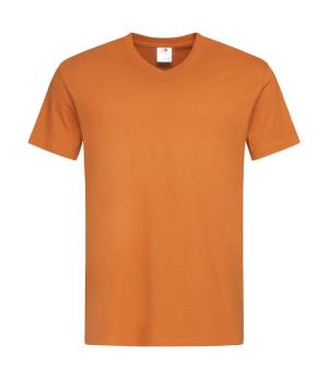 Pánske tričko Classic s V-výstrihom, 410 Orange
