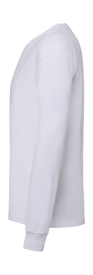 Unisex tričko s dlhými rukávmi Jersey Long Sleeve, 000 White (2)