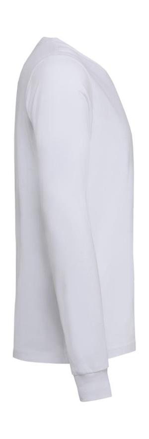 Unisex tričko s dlhými rukávmi Jersey Long Sleeve, 000 White (4)