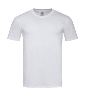 Pánske priliehavé tričko Classic, 000 White