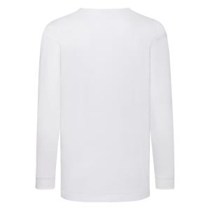 Detské tričko Valueweight s dlhými rukávmi , 000 White (3)