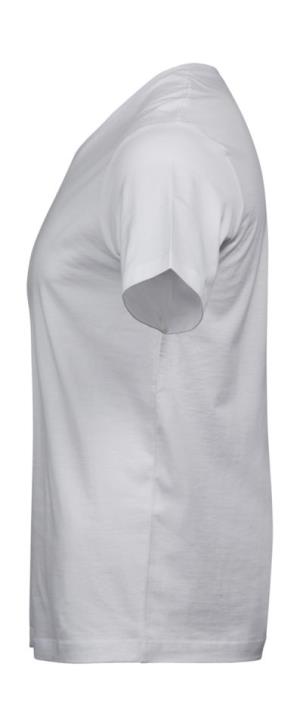 Pánske tričko Sof Tee s V-výstrihom, 000 White (2)