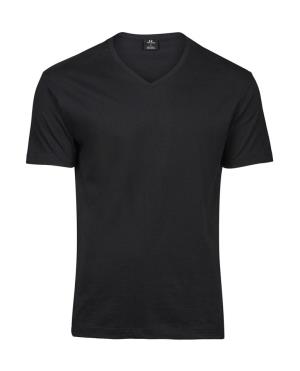 Pánske tričko Sof Tee s V-výstrihom, 101 Black