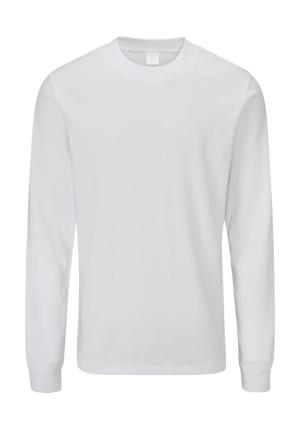 Hrubé tričko s dlhými rukávmi Essential, 000 White