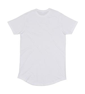 Dlhšie pánske organické tričko, 000 White (2)