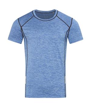 Pánske tričko Recycled Sports-T Reflect , 322 Blue Heather