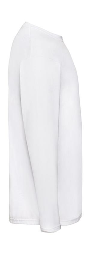Tričko s dlhými rukávmi Value Weight, 000 White (4)