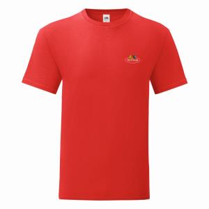 Tričko Vintage s malým logom, 400 Red