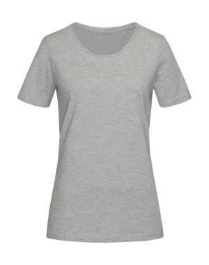 Dámske tričko LUX for women, 123 Grey Heather