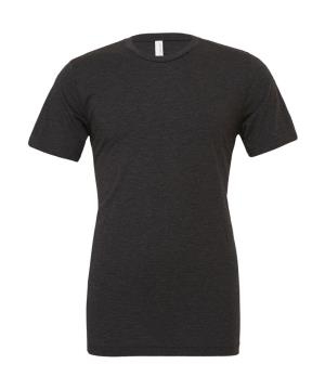 Unisex tričko Triblend, 130 Charcoal-Black Triblend