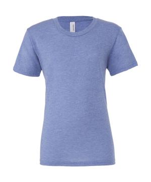 Unisex tričko Triblend, 338 Blue Triblend