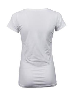 Dámske Strečové Tričko, 000 White (3)