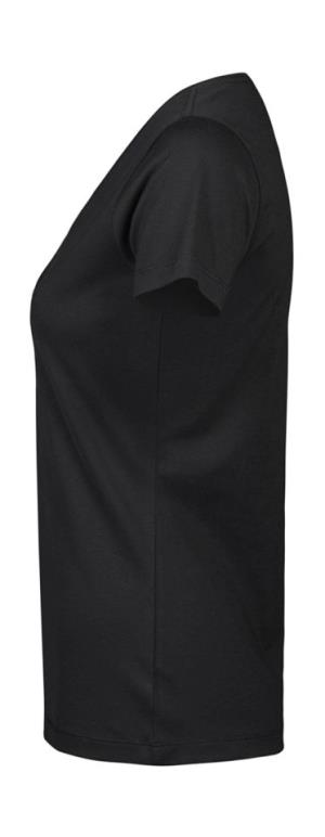 Dámske tričko Luxury V-Neck, 101 Black (2)