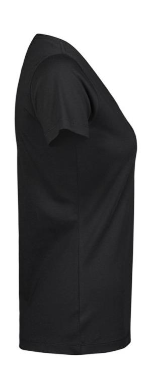 Dámske tričko Luxury V-Neck, 101 Black (4)