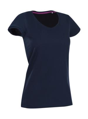 Tričko Megan V-neck, 207 Marina Blue