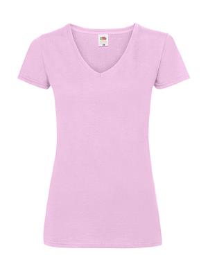 Dámske tričko V-neck, 420 Light Pink