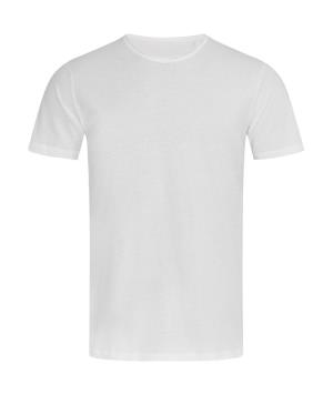 Pánske tričko z najjemnejšej bavlny, 000 White