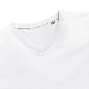 Pánske tričko Pure Organic V-Neck, 000 White (5)