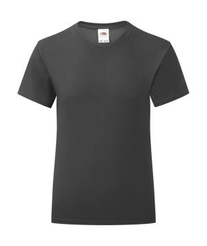 Dievčenské tričko Iconic 150, 101 Black