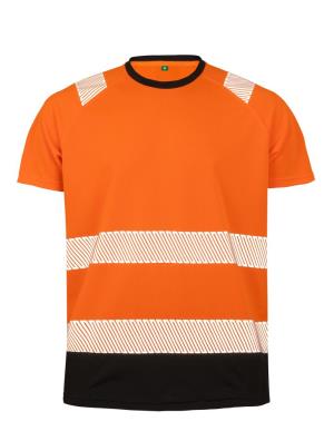 Recycled Safety T-Shirt, 405 Fluorescent Orange