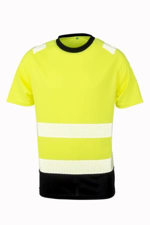 Recycled Safety T-Shirt, 605 Fluorescent Yellow