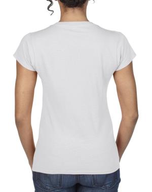 Dámske tričko Softstyle® V-Neck, 000 White (2)