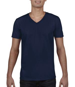 Pánske tričko Softstyle® V-Neck, 200 Navy