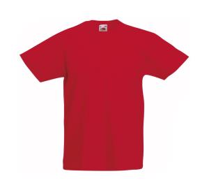 Detské tričko Original Tee Qik, 400 Red