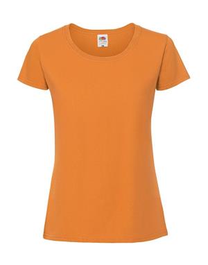 Dámske tričko z prstencovej bavlny Iconic 150, 410 Orange