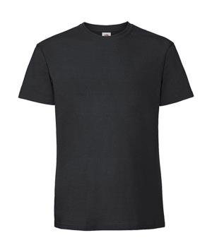 Tričko z prstencovej bavlny Iconic 195 Premium, 101 Black