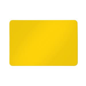 Obdĺžniková magnetka Kisto, žltá