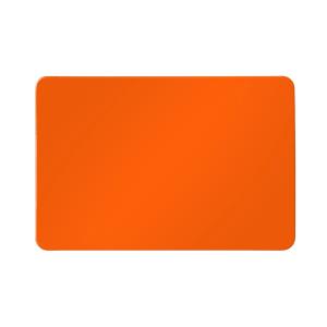 Obdĺžniková magnetka Kisto, oranžová