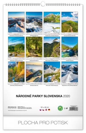 Nástenný kalendár Národné parky Slovenska SK 2020 PGN-6628-SK-L (14)
