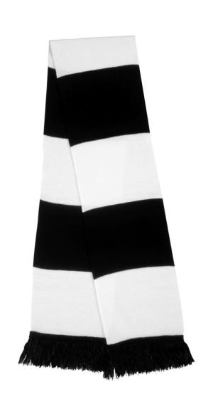 Pletený šál<P/>, 150 Black/White 