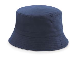 Obojstranný klobúk Bucket, 250 French Navy/White